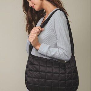 Quilted puffer bag